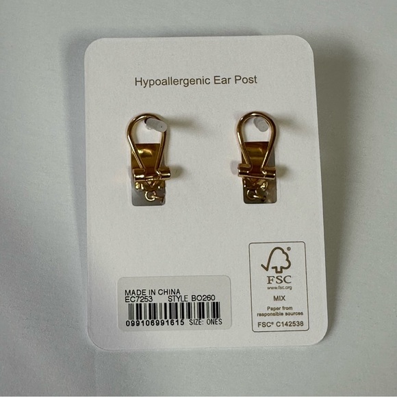 J.Crew Pearl hoops with freshwater pearl drops - Picture 5 of 6